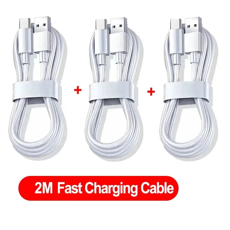 3PCS 100W 6A Super Fast Charger Cable Fast USB Type C Charging Data Cord Quick Charger Cabletype c charger fast charging