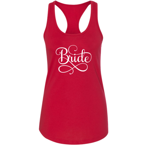 Womens Fitness Tank Top Graphic T-shirt Bride Accessories - Wedding